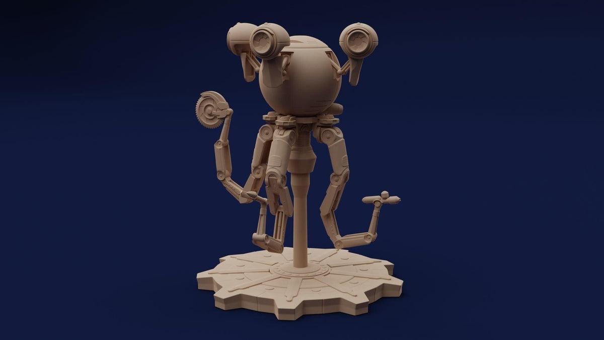 Unpainted Fallout Codsworth image 0