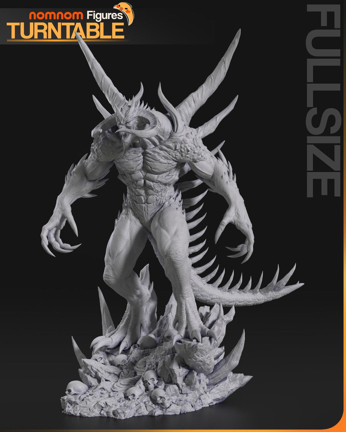 Unpainted Nom Nom Dark Lord Diablo image 4