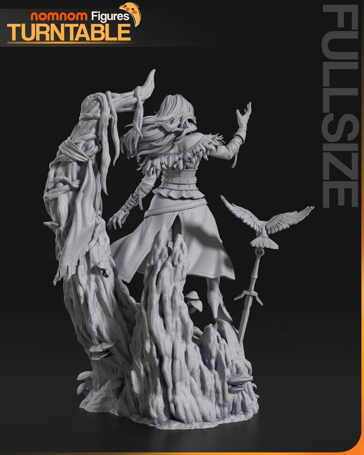 Unpainted Nom Nom Yennefer - Witcher image 7