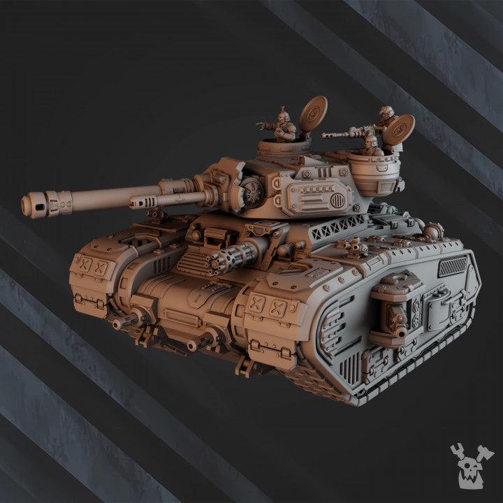 Unpainted Medium Battle Tank "Rapid Dagger" RD-77 image 0