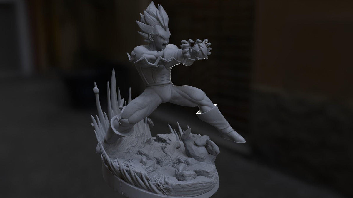 Unpainted Vegeta image 0