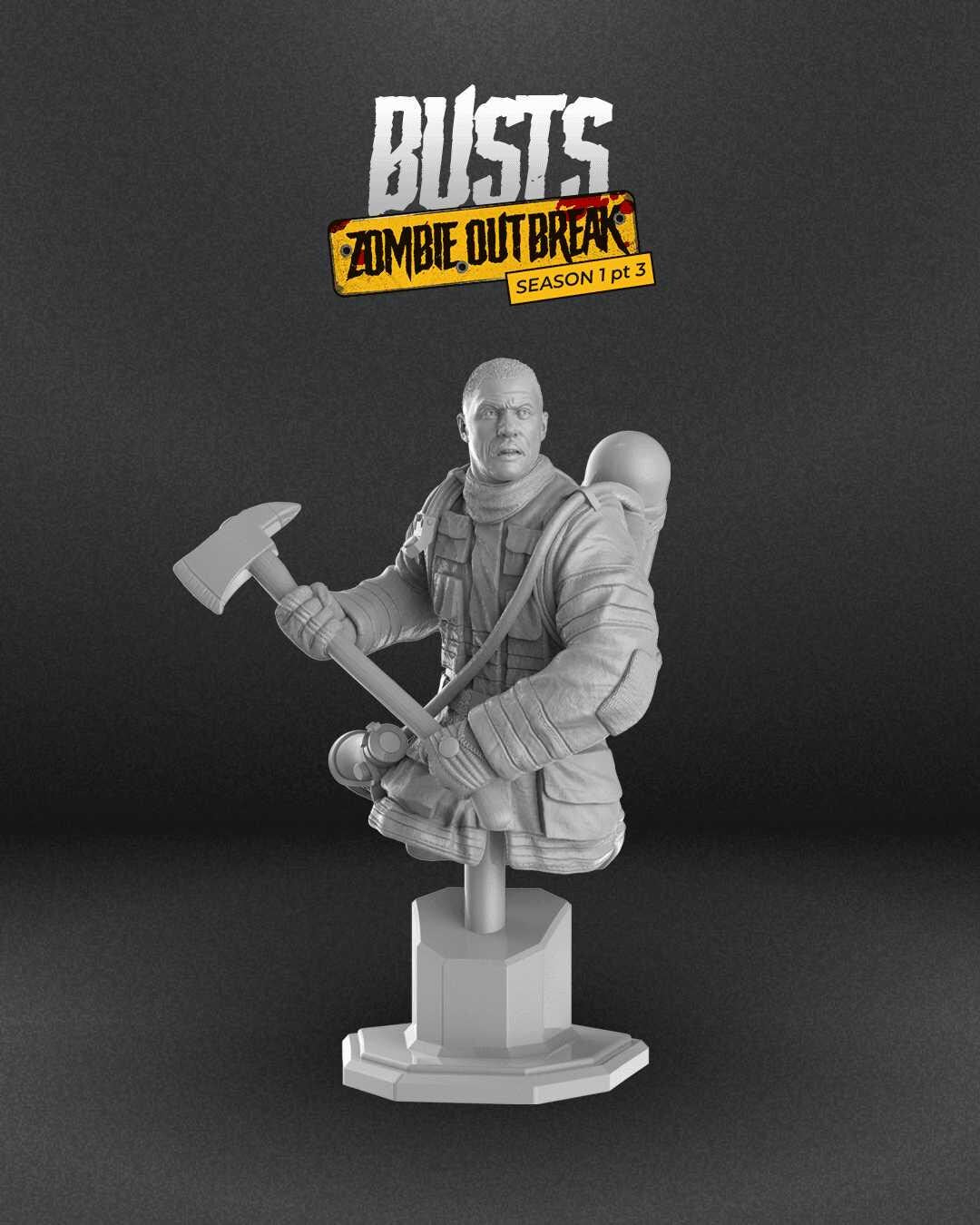 Unpainted Zombie Outbreak Season I - Part III image 0