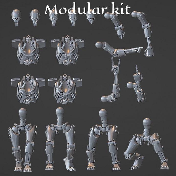 Unpainted Tombstone Terminator Warriors image 0