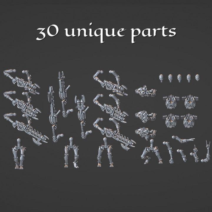 Unpainted Tombstone Terminator Warriors image 1