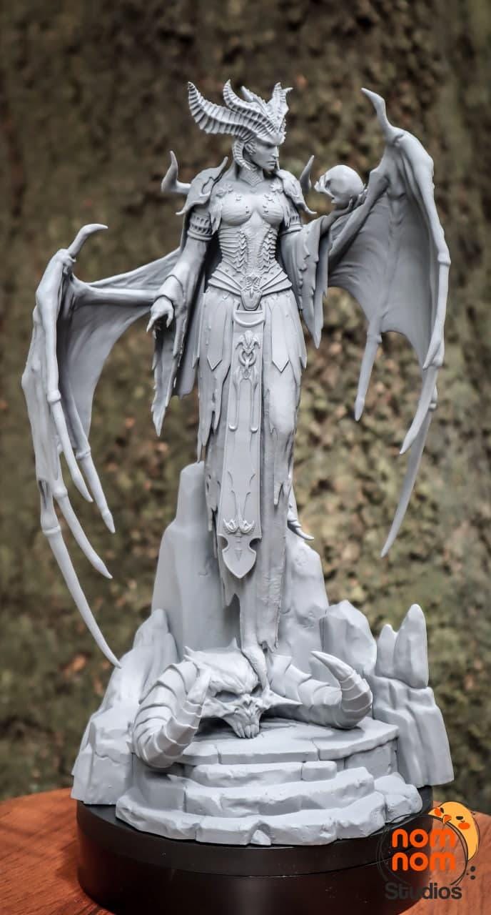 Unpainted Diablo Figure 3 (6”) image 0