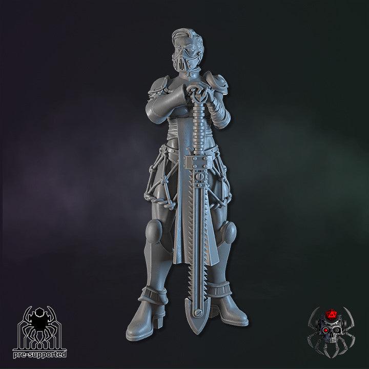 Unpainted Widow of Regret Miniature image 0