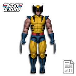 Unpainted Space Marine Retro GI Joe image 1