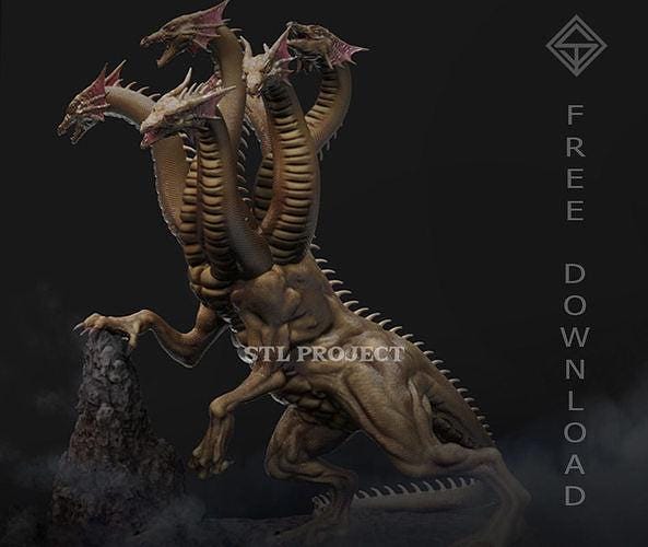 Unpainted Tiamat image 0