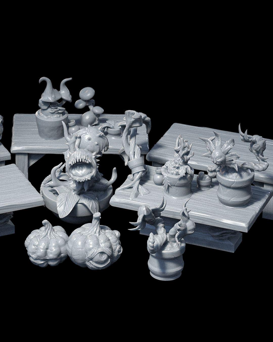 Unpainted Props - The Bestiarium of The Mad Scholar image 7