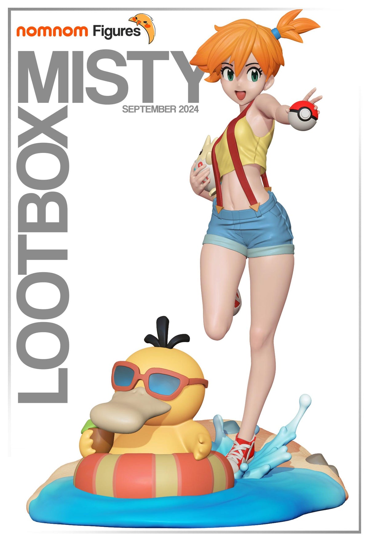 Unpainted Misty Pokemon image 2