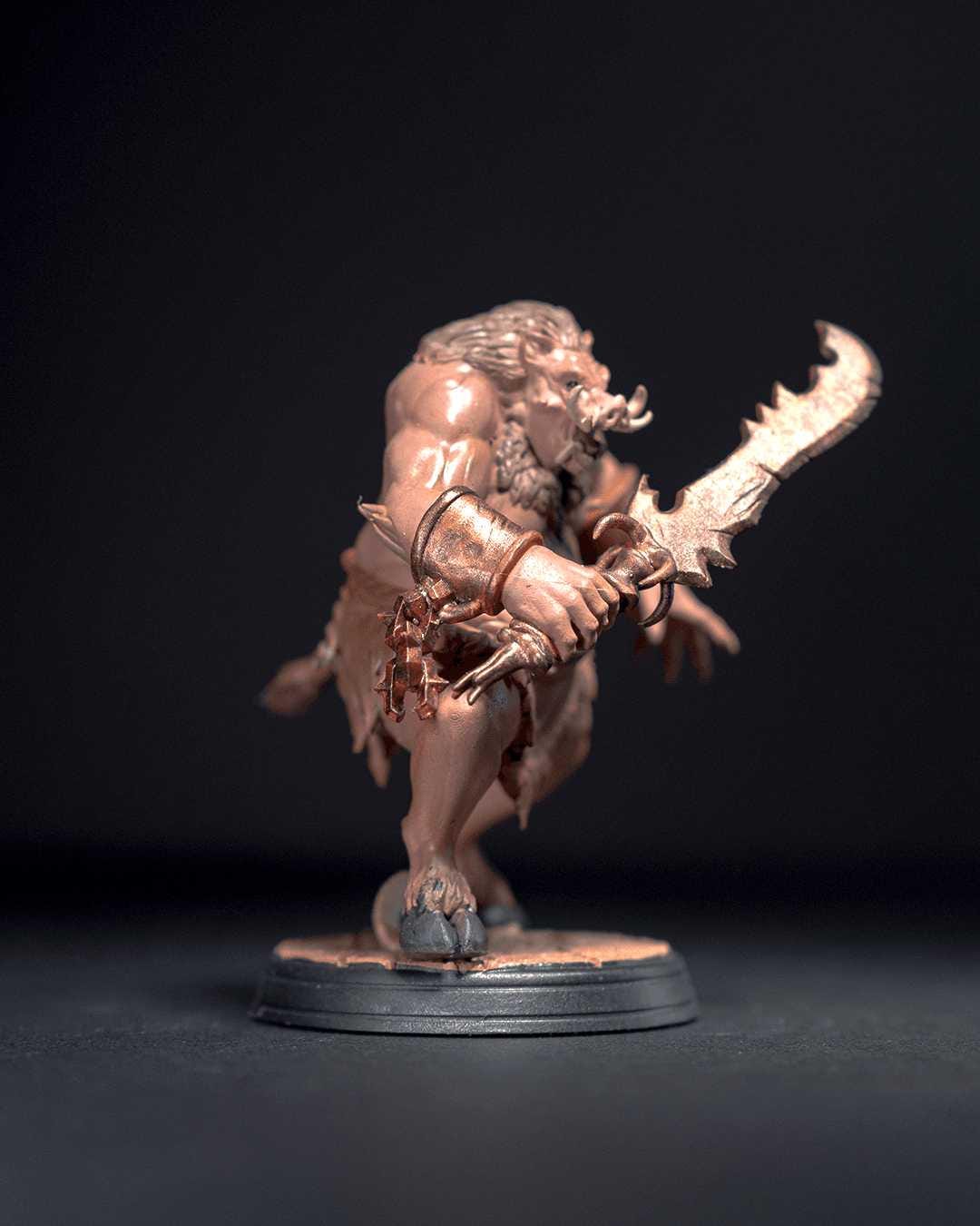 Unpainted Wilbur the Warrior image 0