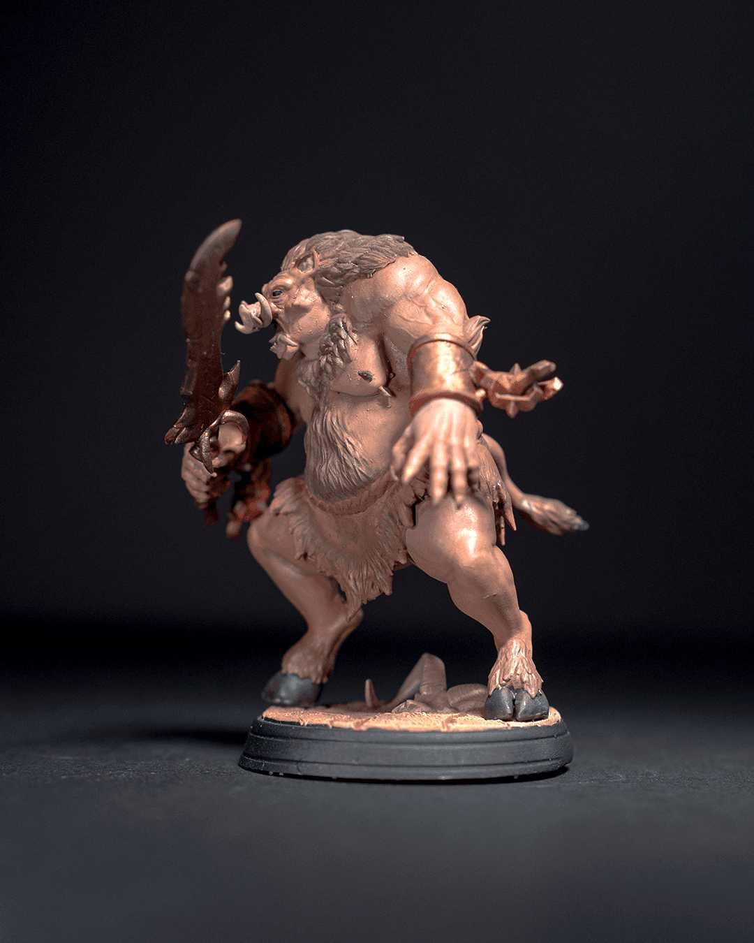 Unpainted Wilbur the Warrior image 1