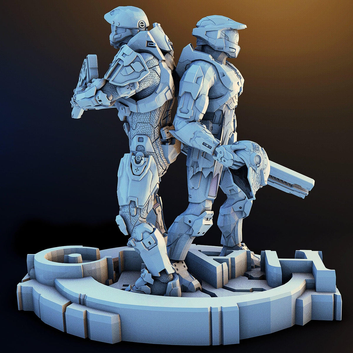 Unpainted Halo war image 2