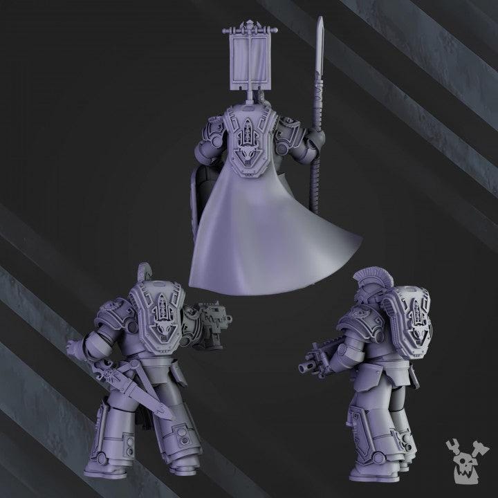 Unpainted Bullwhip Clan Warriors image 4