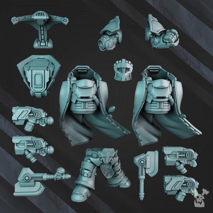 Unpainted Thunderfist Warrior image 4