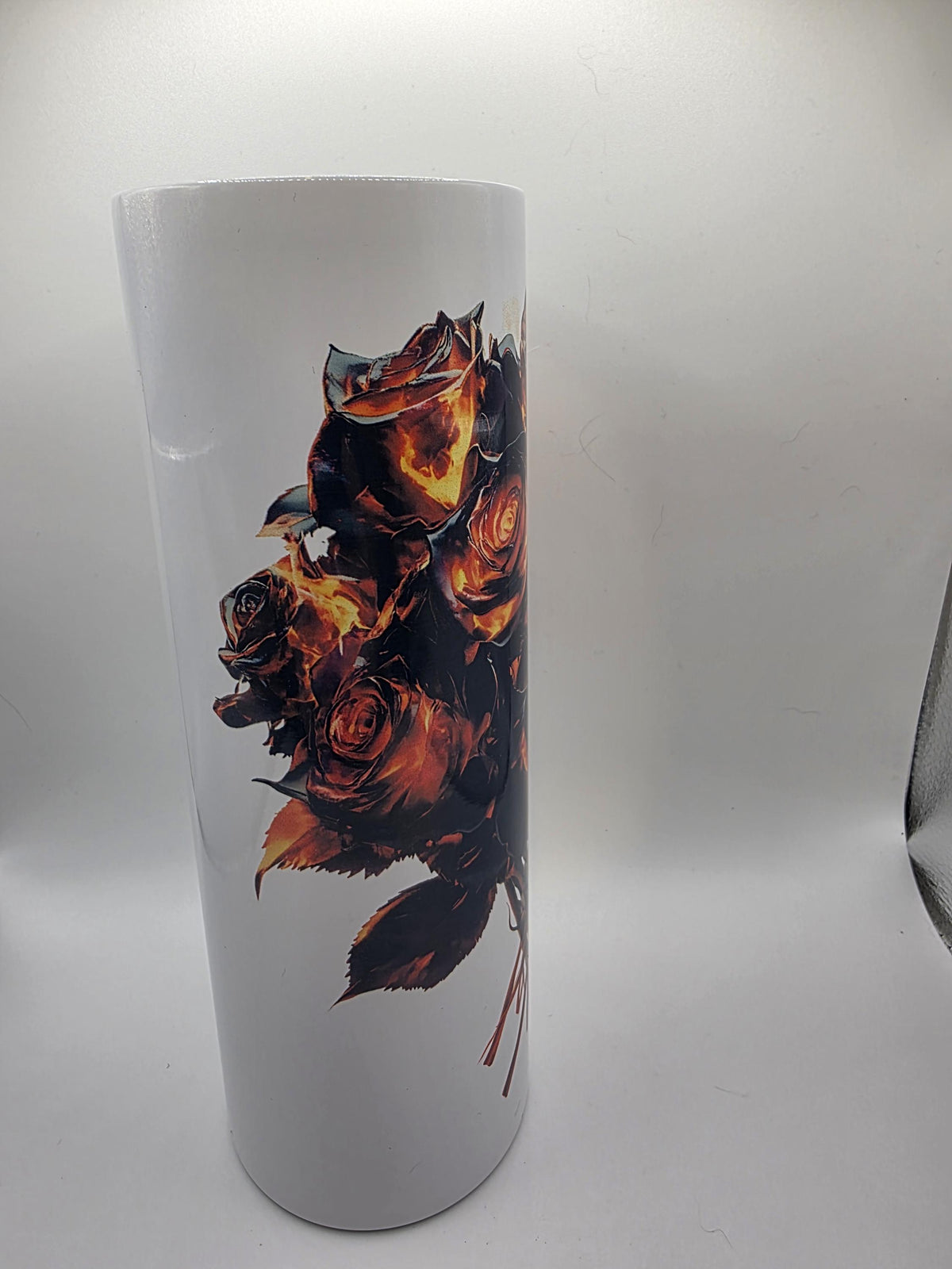 20 Ounce Tumbler with lid and straw and box Rose 5