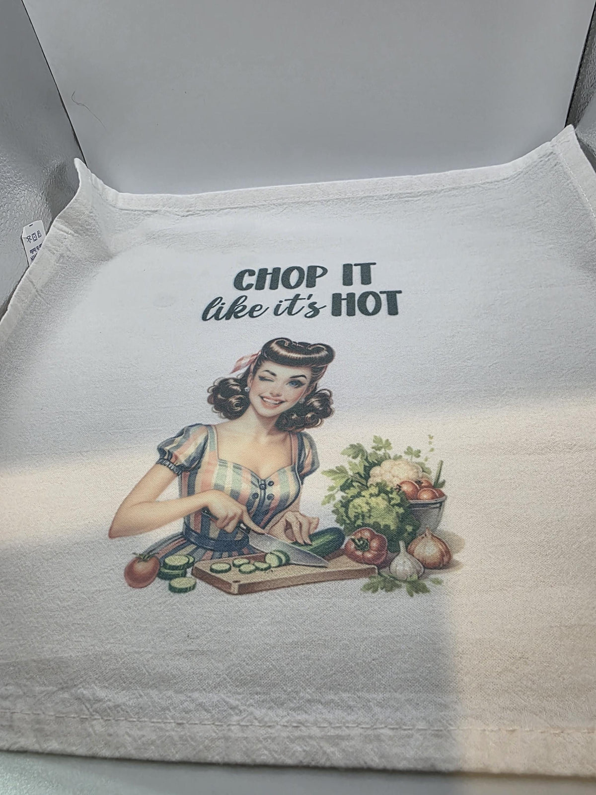 Flour Sack Towel Set of 2 Hot Chopping