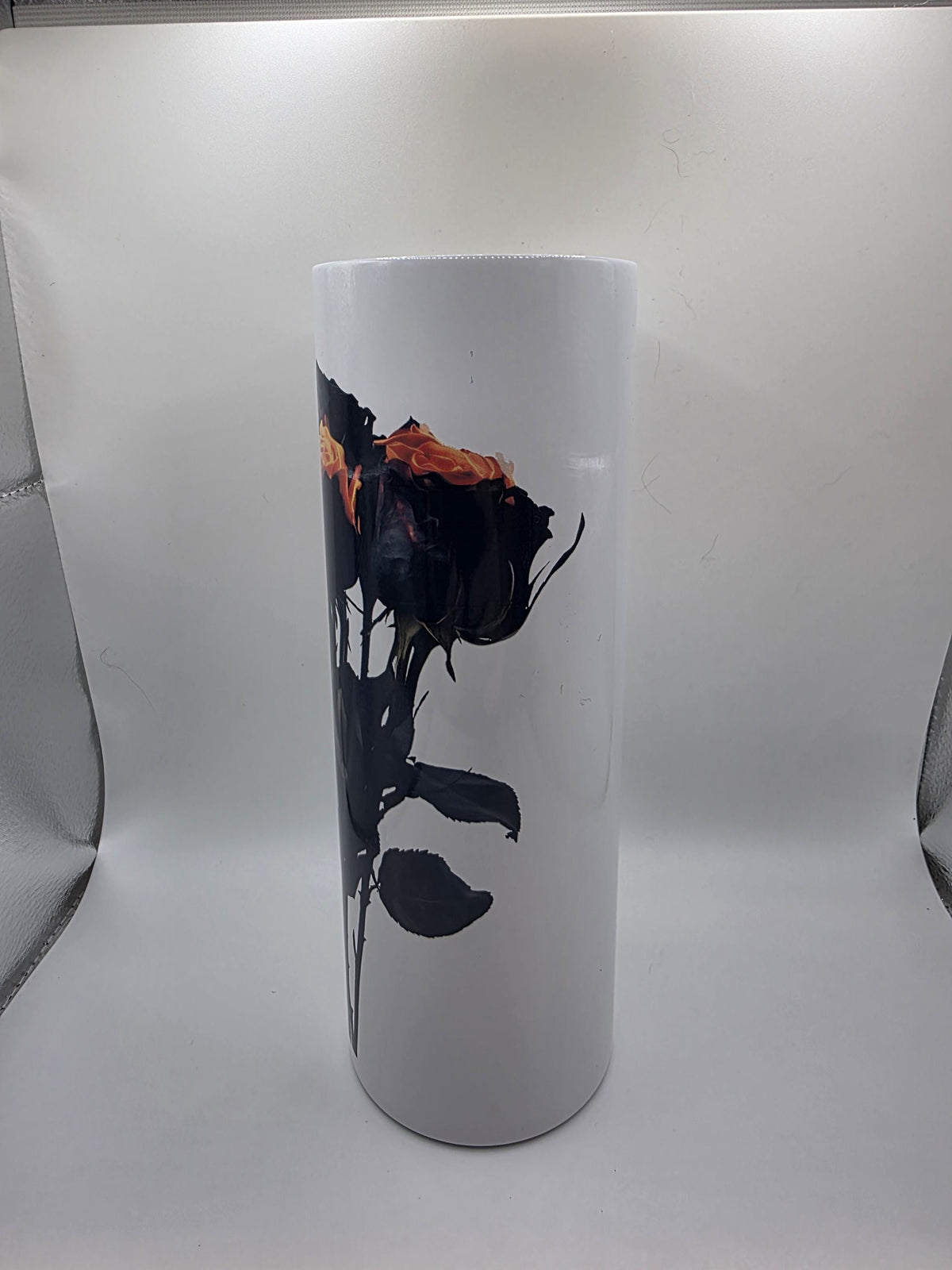 20 Ounce Tumbler with lid and straw and box Rose 3
