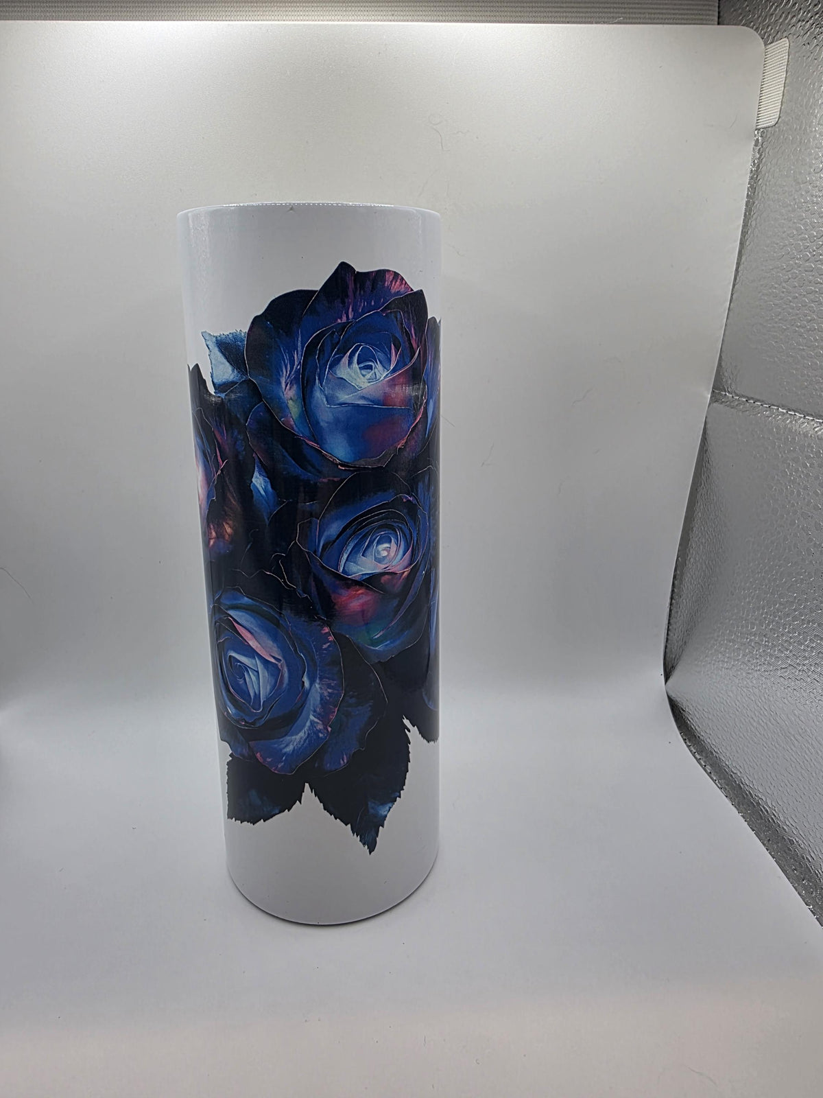20 Ounce Tumbler with lid and straw and box Rose 4