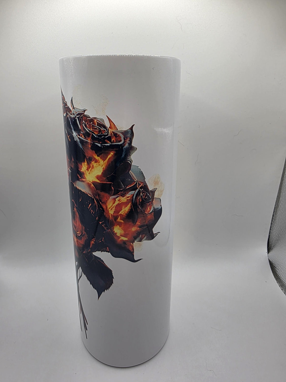 20 Ounce Tumbler with lid and straw and box Rose 5