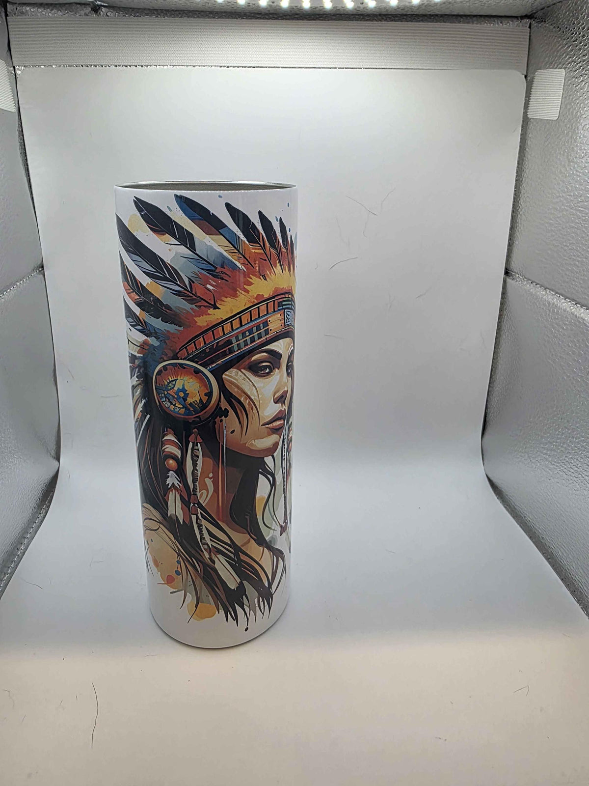 20 Ounce Tumbler Native American Princess