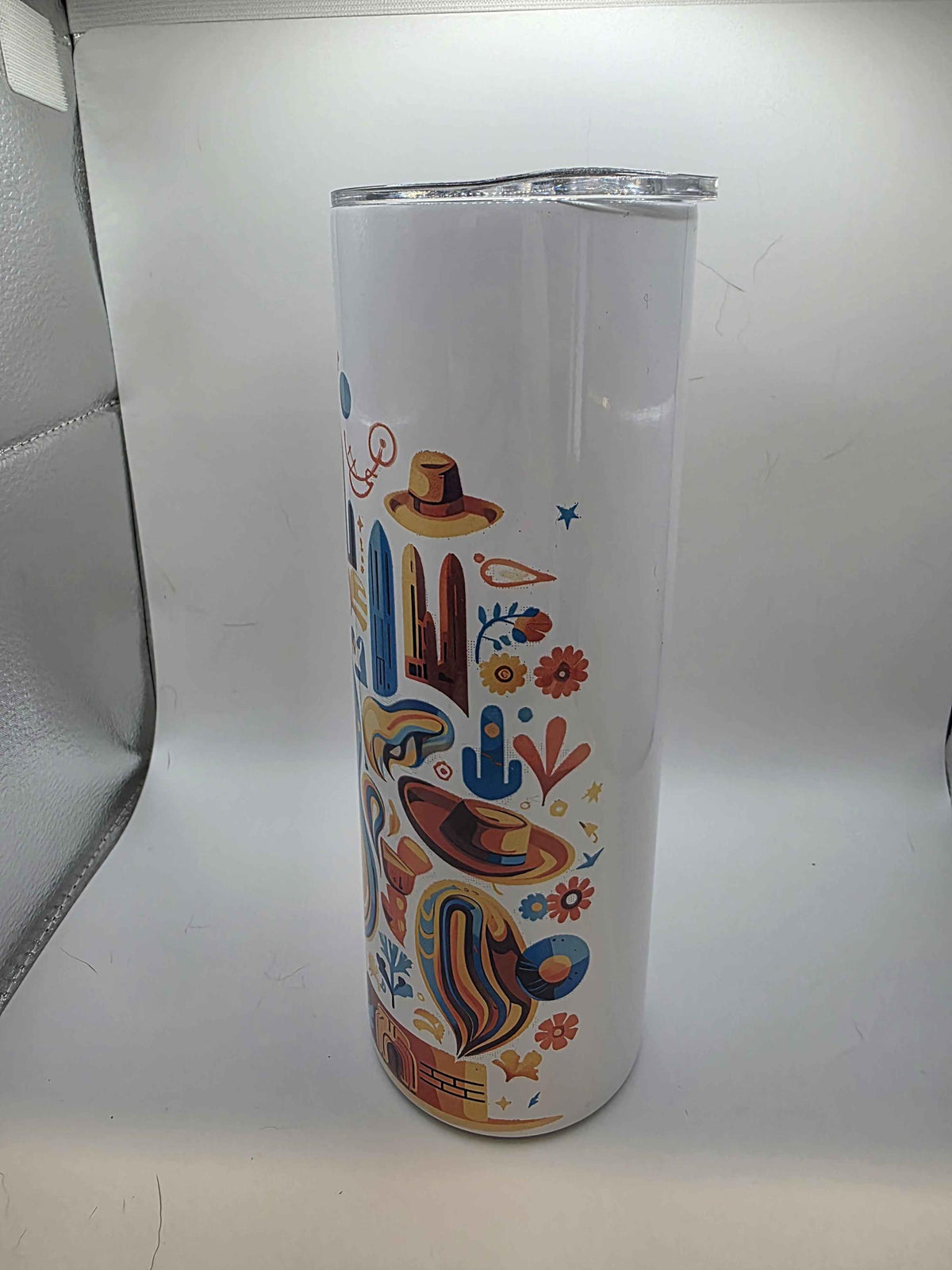 20 Ounce Tumbler Festive Guitar