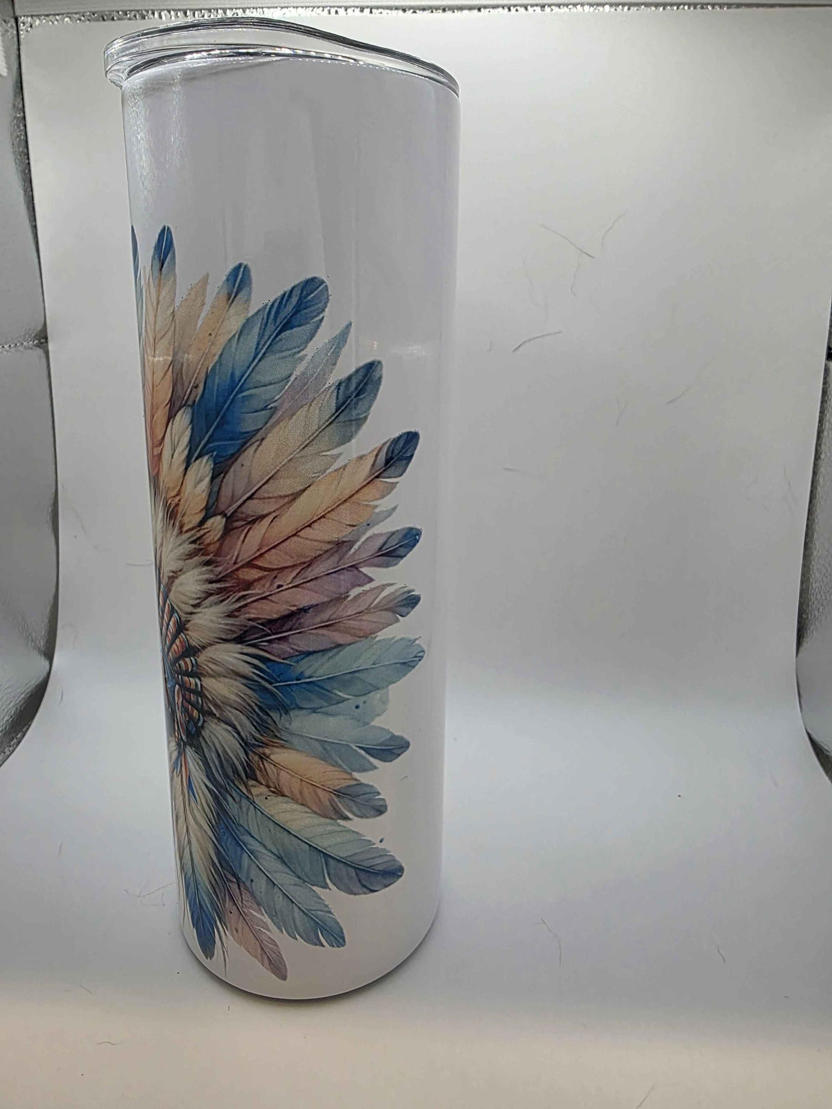 20 Ounce Tumbler Indian Headdress
