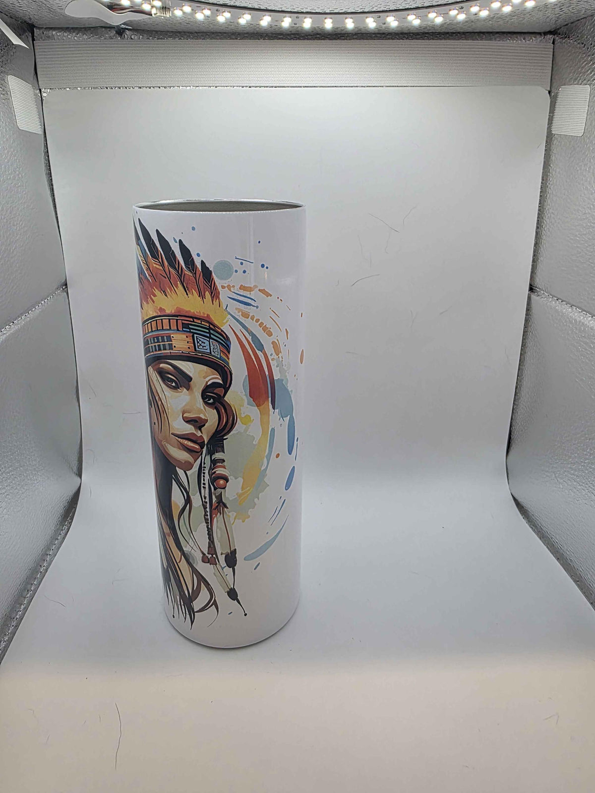 20 Ounce Tumbler Native American Princess