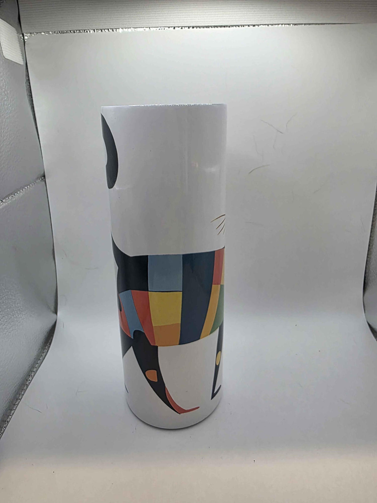 20 Ounce Tumbler Abstract Cat