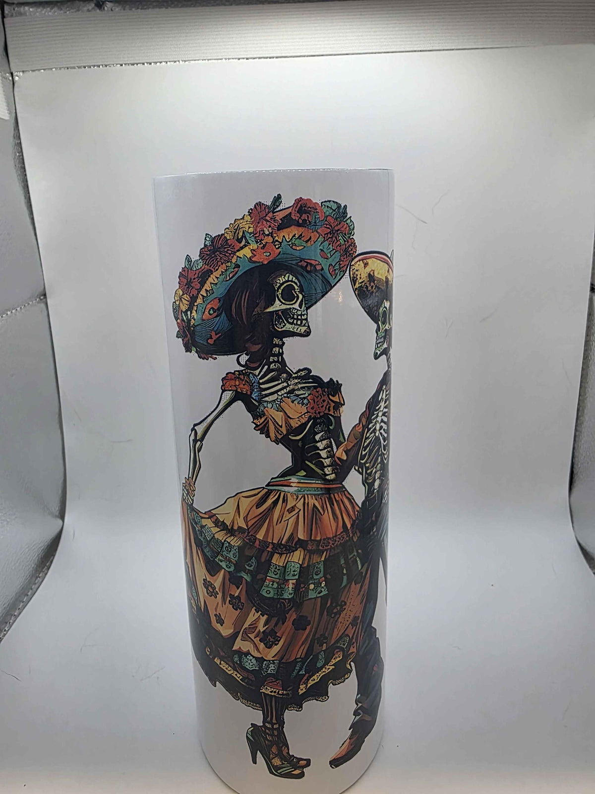 20 Ounce Tumbler Day of the Dead Dancers