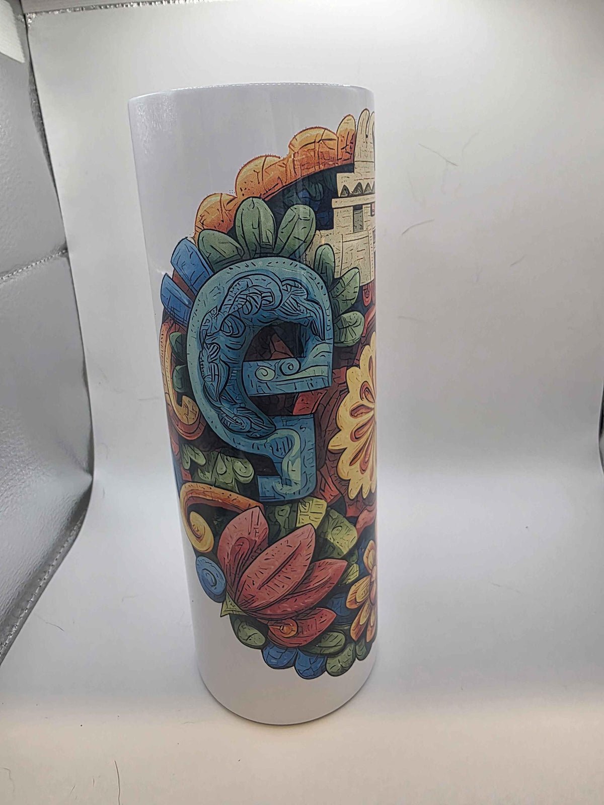 20 Ounce Tumbler Aztec Design