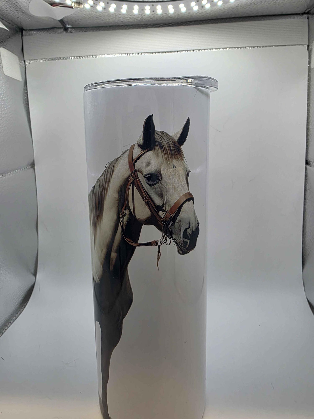 20 Ounce Tumbler Pale Horse and Rider