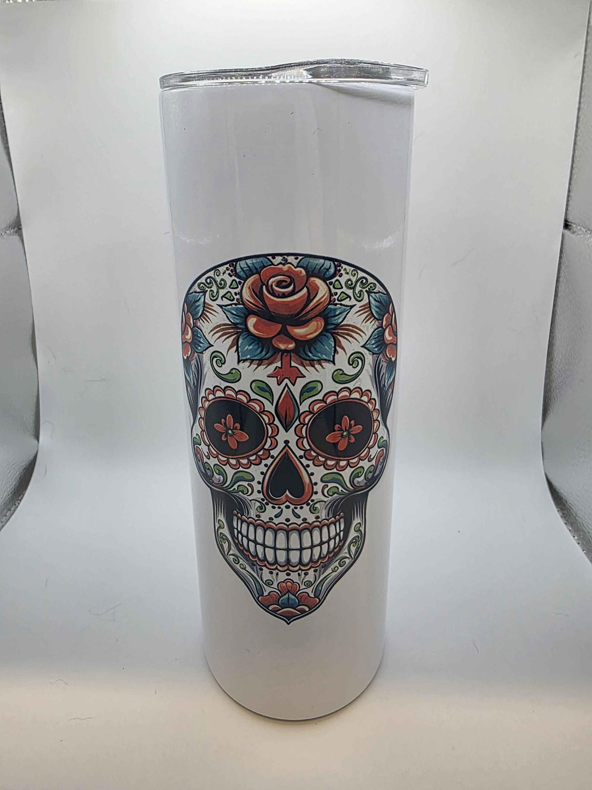 20 Ounce Tumbler Sugar Skull 4