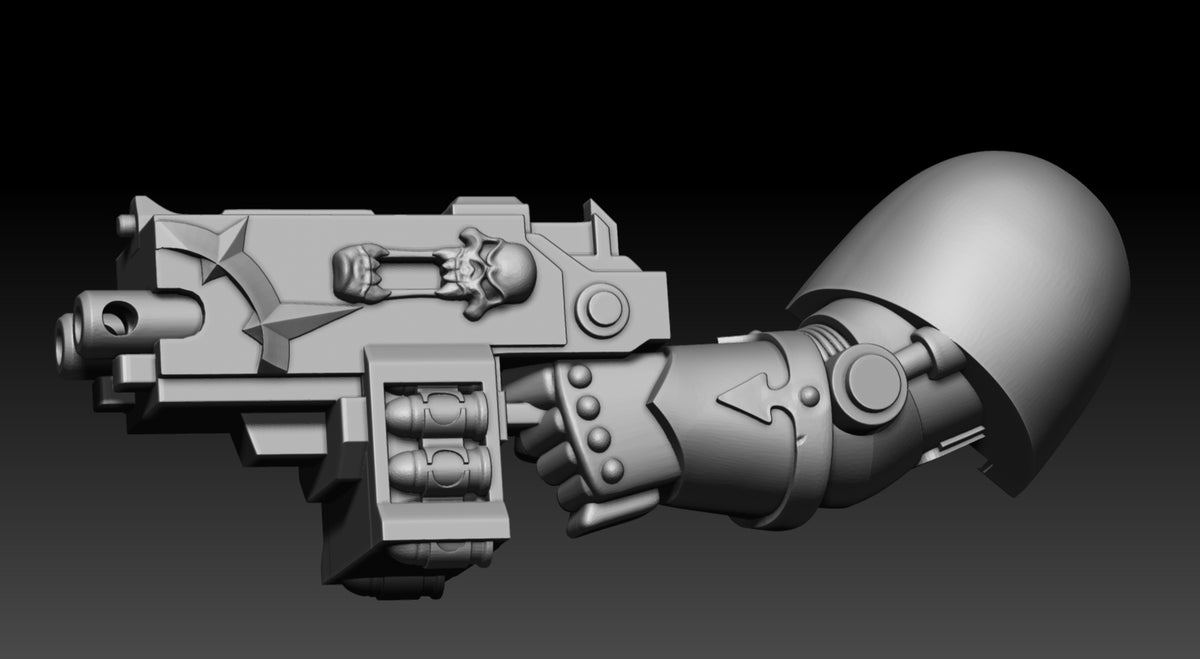 Unpainted Space Bug Terminators of Justice set of 5