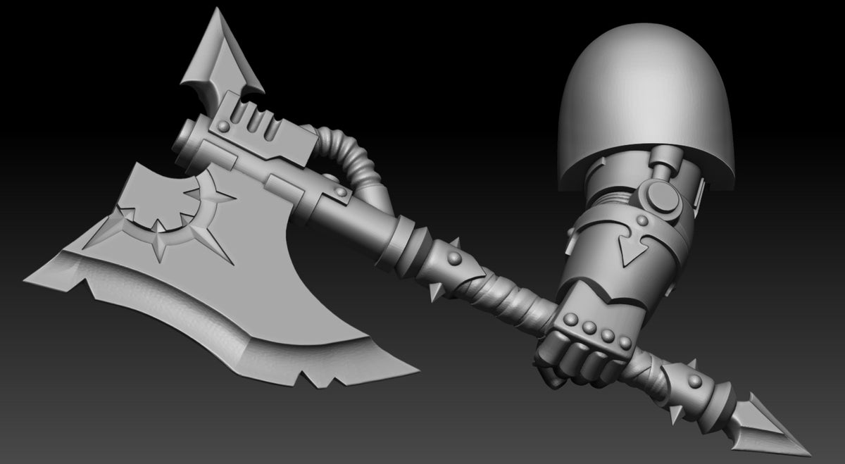Unpainted Space Bug Terminators of Justice set of 5