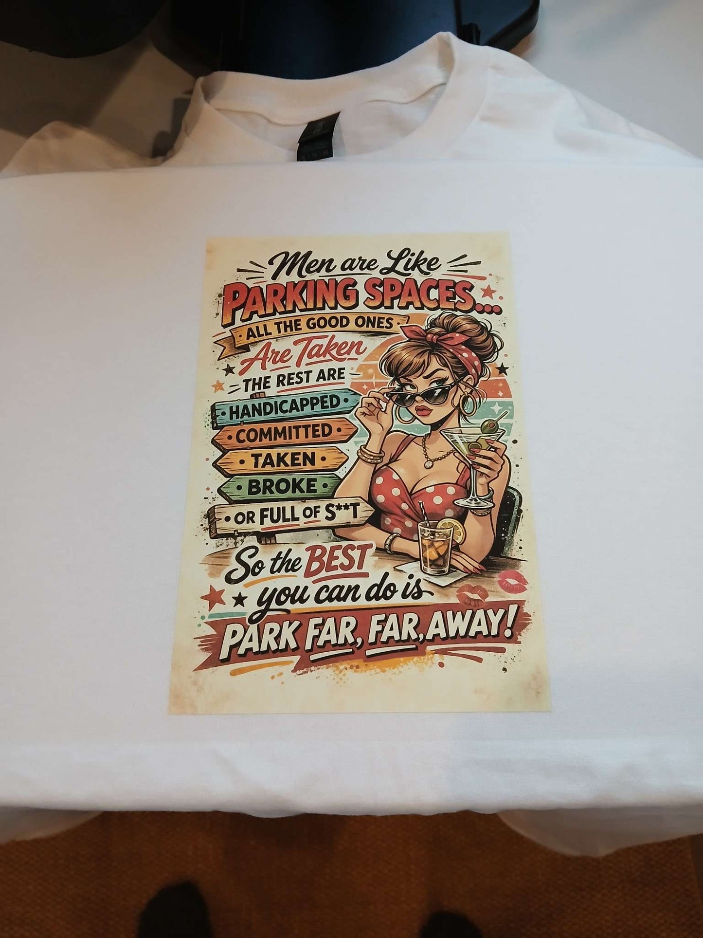 Short Sleeve T Shirt Silk Screen 100% cottonIron Men are like