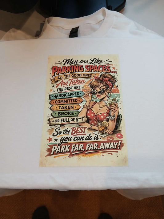 Short Sleeve T Shirt Silk Screen 100% cottonIron Men are like