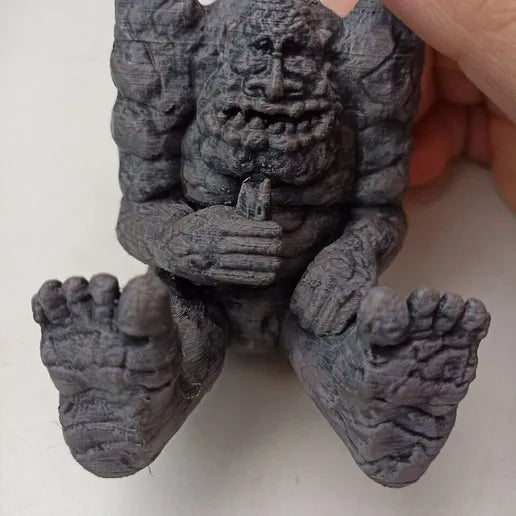 Unpainted Bookshelf  Ends Rockbiter 5 inches