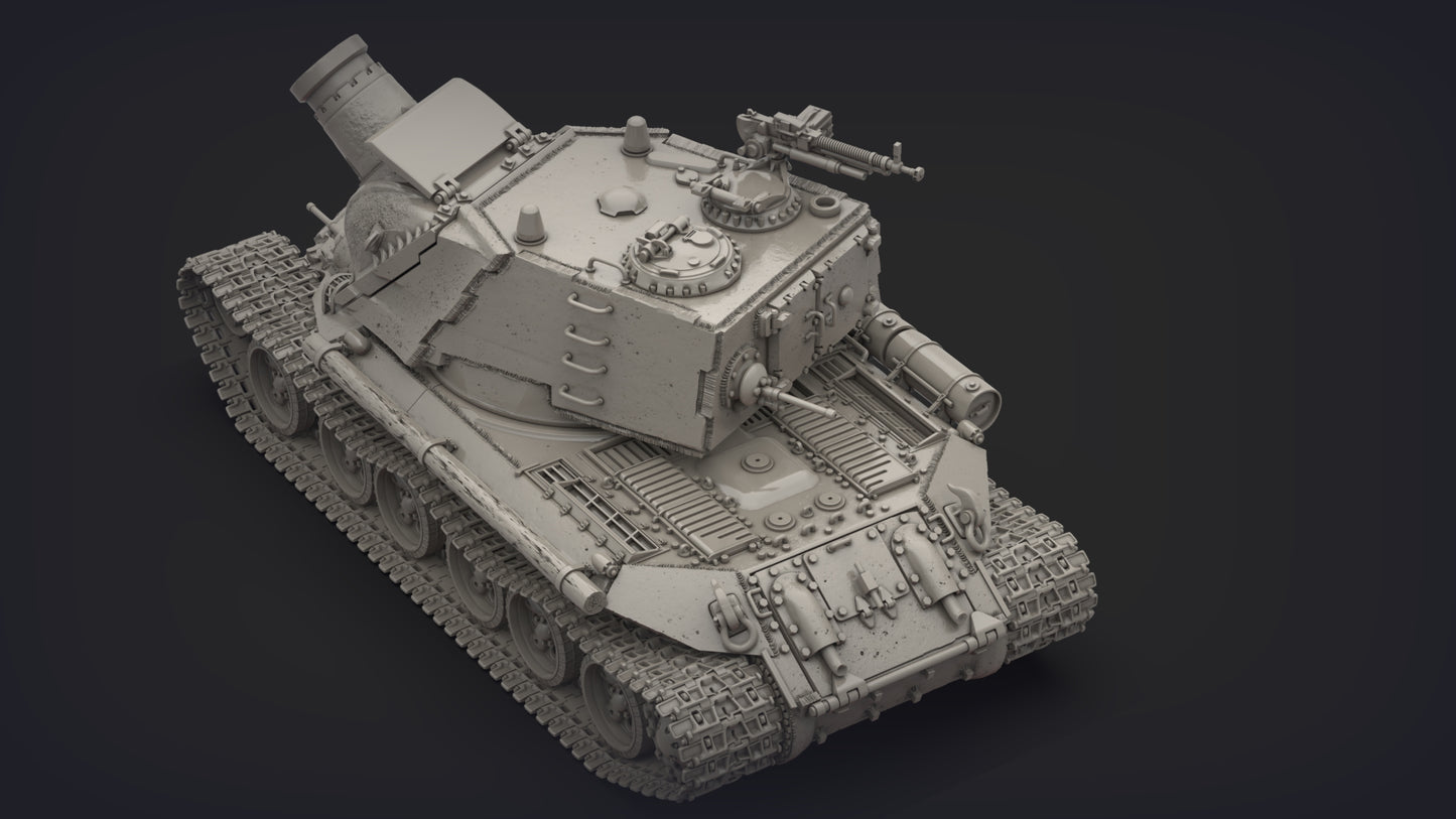 Unpainted SUPER HEAVY TANK OF THE REDS
