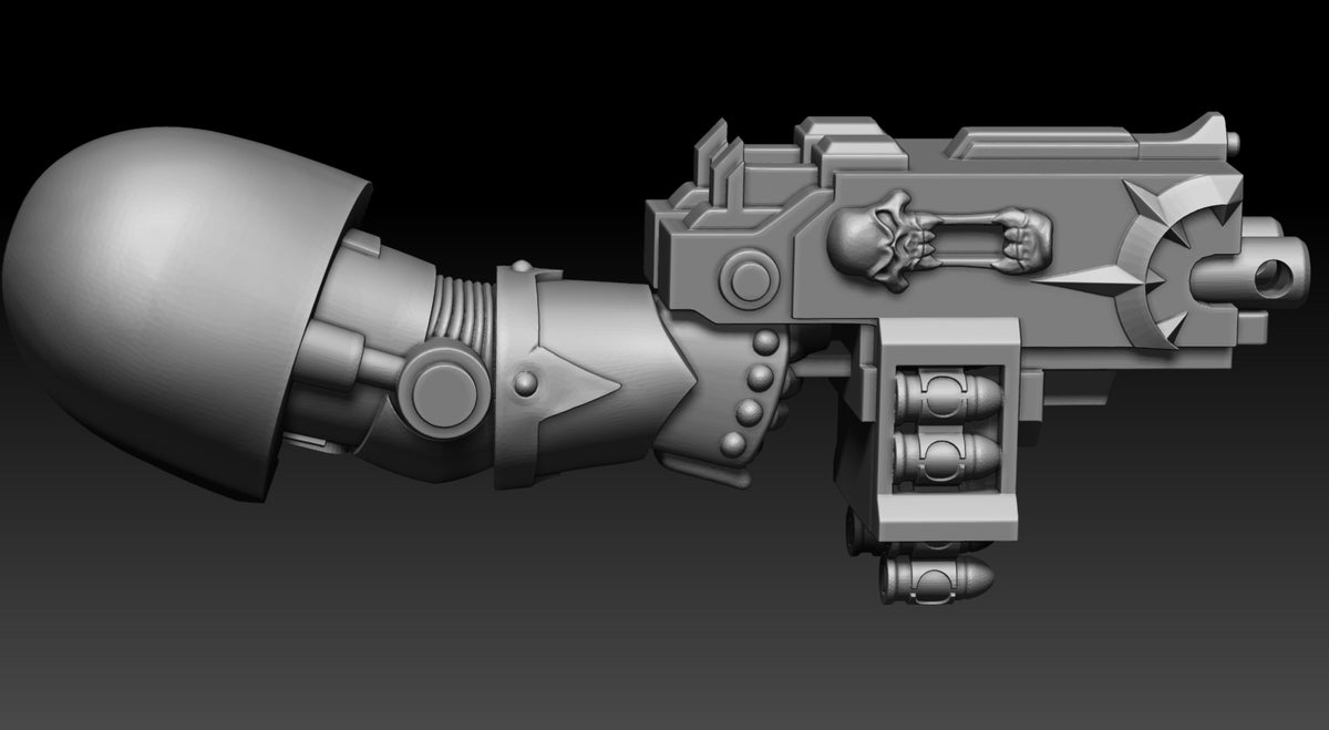 Unpainted Space Bug Terminators of Justice set of 5
