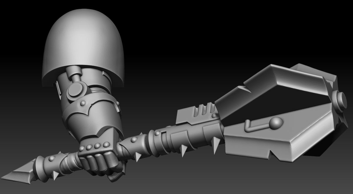Unpainted Space Bug Terminators of Justice set of 5