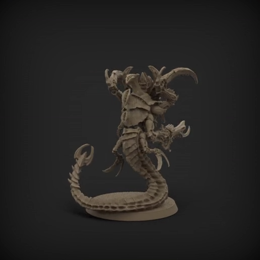 Unpainted Angry Worm set of 3