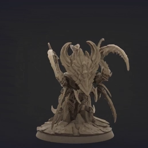 Unpainted Mutant Angry Worm set of 3