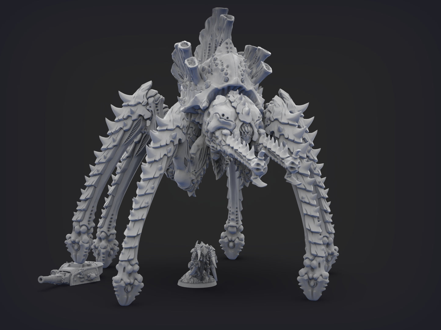 Unpainted Space Spider